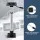 Seamanship Boat Seat Pedestal 2 Pack 55–75cm Adjustable Gas Lift 360° Swivel Steel Base Aluminium Post 180kg