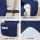 Artiss Navy Recliner Chair Cover - Water Resistant, Diamond-Quilted Microfibre, 1-Seater, 168x203cm, Machine Washable