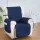 Artiss Navy Recliner Chair Cover - Water Resistant, Diamond-Quilted Microfibre, 1-Seater, 168x203cm, Machine Washable