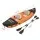 Bestway Hydro Force Inflatable 2-Person Kayak with Aluminium Oars, 3.21m Durable Vinyl, Orange, Quick Inflation/Deflation