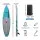 Weisshorn 10.5ft Inflatable Stand Up Paddle Board, Green - EVA Anti-Slip Pad, Adjustable Paddle, 160kg Load Capacity