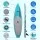 Weisshorn 10.5ft Inflatable Stand Up Paddle Board, Green - EVA Anti-Slip Pad, Adjustable Paddle, 160kg Load Capacity