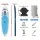 Weisshorn 10.6ft Inflatable SUP Kayak Paddle Board - Blue, PVC, 150kg Capacity, Includes Paddle, Backpack & Pump