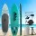 Weisshorn 10.6ft Inflatable SUP Kayak Paddle Board - UV-Resistant PVC, 150kg Capacity, Green, Includes Pump & Backpack