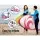 Weisshorn 11ft Inflatable Stand Up Paddle Board - Durable Drop-Stitch, Kayak Seat, 160kg Capacity, Pink, Blue & White