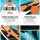 Weisshorn 11ft Inflatable Stand Up Paddle Board & Kayak, Durable Drop-Stitch, Adjustable Paddle, Red, 185kg Capacity
