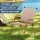 Weisshorn 7-Piece Camping Table and Chair Set with Folding Aluminium Table and Six Portable Outdoor Chairs