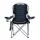 Weisshorn Portable Folding Camping Chairs 2pcs, Navy, Steel Frame, 600D Oxford Fabric, Drink Holder, 100kg Capacity
