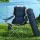 Weisshorn Portable Folding Camping Chairs 2pcs, Navy, Steel Frame, 600D Oxford Fabric, Drink Holder, 100kg Capacity