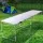Weisshorn 240CM Portable Folding Camping Table - Adjustable Heights, Aluminium Frame, Rust-Resistant, Lightweight