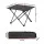 Weisshorn 40CM Aluminium Folding Camping Table - Portable Roll-Up Design with Carry Bag, 30KG Capacity, Anti-Rust