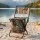 Weisshorn Folding Camping Chair with Cooler Storage Bag Camouflage