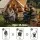 Weisshorn Folding Camping Chair with Cooler Storage Bag Camouflage