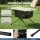 Weisshorn Folding Camping Table Portable Picnic Desk Waterproof 600D Polyester Metal Frame Compact Foldable with Carry-B