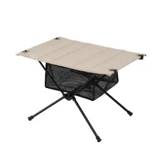 Weisshorn Folding Camping Table Portable Picnic Desk Waterproof 600D Polyester Metal Frame Compact Foldable with Carry-B