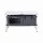 Weisshorn 120cm Folding Camping Table with Adjustable Height and Twin Storage Compartments Grey