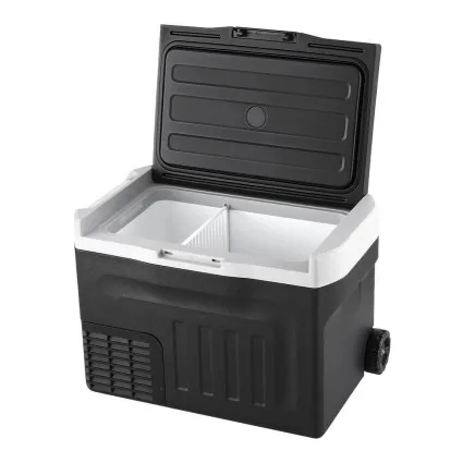 Glacio 30L Portable Fridge Freezer with Wheels, Retractable Handle, LCD, 12V/24V/240V, ECO Mode for Camping