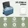 Glacio 30L Portable Fridge Freezer with Wheels, Retractable Handle, LCD, 12V/24V/240V, ECO Mode for Camping