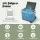 Glacio 50L Portable Fridge Freezer with LCD, 12V/24V/240V, Removable Divider, Pull Rod & Wheels, -20°C Cooling