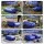 Weisshorn 240L Collapsible Water Bladder Storage Tank PVC Blue Portable Non-Drinking Water Use Camping