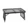 Weisshorn Folding Camping Table with Heat-Resistant Mesh Cooking Top Lightweight Portable Black Outdoor