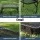 Weisshorn Folding Camping Table with Heat-Resistant Mesh Cooking Top Lightweight Portable Black Outdoor