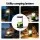 Weisshorn 2-Pack 1000LM LED Camping Lanterns: Waterproof, 70+ Hr Runtime, Stepless Dimming, 4 Modes, Dual Hooks