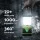 Weisshorn 2-Pack 1000LM LED Camping Lanterns: Waterproof, 70+ Hr Runtime, Stepless Dimming, 4 Modes, Dual Hooks