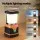 Weisshorn 2-Pack LED Camping Lanterns, 1000LM, Waterproof, Stepless Dimming, 70+ Hours Runtime, Dual Hooks, PVC Material