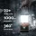 Weisshorn 2-Pack LED Camping Lanterns, 1000LM, Waterproof, Stepless Dimming, 70+ Hours Runtime, Dual Hooks, PVC Material