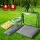 Weisshorn 18ft Caravan Roll-Out Awning Fabric and Privacy Screen Bundle 5.2m Grey UV Shade for RV Camping