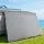 Weisshorn 18ft Caravan Roll-Out Awning Fabric and Privacy Screen Bundle 5.2m Grey UV Shade for RV Camping
