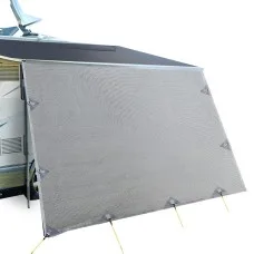 Weisshorn Caravan Privacy Screen 3.4x1.95M UV-Protected Awning Shade, Water-Repellent, Easy Setup, Includes Carry Bag