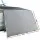 Weisshorn Caravan Privacy Screen Awning 4.6x1.95M - UV Protected, Water-Repellent Sun Shade with Carry Bag, Grey