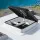Weisshorn Black Caravan Roof Vent Hatch 350x350mm - Low Noise, Insect-Proof, All-Weather, Easy Install, 1-Year Warranty