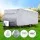 Weisshorn 16-18ft Caravan Cover – Heavy Duty 4-Ply Polypropylene, UV & Water Resistant, Easy Access Panels, Grey