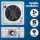 Weisshorn Caravan Vent: 12V Reversible Fan, Low Noise, Insect-Proof, 50° Wide Angle, Fits 36cm Roof, All-Weather Use