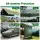 Instahut 2x3m Heavy Duty 600GSM Tarp - Silicone-Coated Canvas, Waterproof, UV-Resistant, Reinforced for Camping