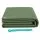 Instahut 4x6m Heavy Duty Tarp - 600GSM Silicone-Coated Canvas, Waterproof, UV-Resistant, Reinforced Edges & Eyelets