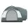 Weisshorn SUV Camping Tent with Rear Extension, Water-Resistant PU2000 Oxford Fabric, Fits 4, 250x200x200cm, Grey
