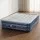 Weisshorn Queen Air Mattress 46cm Inflatable Bed with Integrated Pump and Flocked Surface for Outdoor Use