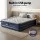 Weisshorn Queen Air Mattress 46cm Inflatable Bed with Integrated Pump and Flocked Surface for Outdoor Use