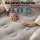 Weisshorn Single Air Mattress 46cm Inflatable Bed with Built-in Pump and Flocked Sleeping Surface