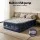 Weisshorn Single Air Mattress 46cm Inflatable Bed with Built-in Pump and Flocked Sleeping Surface