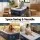 Weisshorn Single Air Mattress 46cm Inflatable Bed with Built-in Pump and Flocked Sleeping Surface