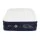 Weisshorn Double Air Mattress - 46cm Flocked PVC Bed with Built-in Pump, Inflates in 3 Mins for Indoor/Outdoor Comfort
