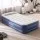Bestway Single Air Mattress 46cm - Navy, Flocked Surface, Built-in Pump, I-Beam Design, Indoor/Outdoor Use