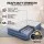 Bestway Queen Size Air Mattress - Inflatable 46cm Airbed with Built-in Pump, Flocked Surface, Indoor/Outdoor Use