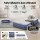 Bestway Queen Size Air Mattress - Inflatable 46cm Airbed with Built-in Pump, Flocked Surface, Indoor/Outdoor Use