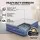 Bestway Queen Air Bed Inflatable Mattress with Built-In Pump, Flocked Surface, Coil Beam Design & Carry Bag